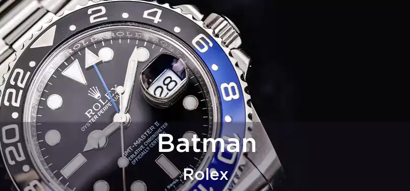  Batman Rolex
