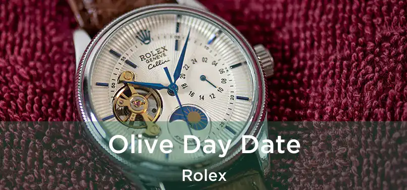  Olive Day Date Rolex
